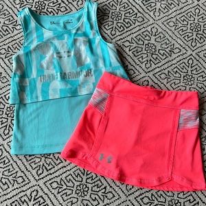 Under Armour Heatgear Baby Toddler Girl Set 2T
